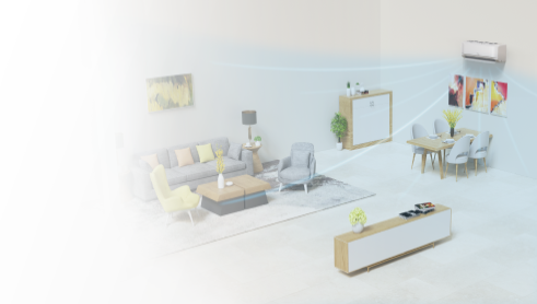 airHome 600 / Wall Mounted Inverter Heat Pump AC - Image 8